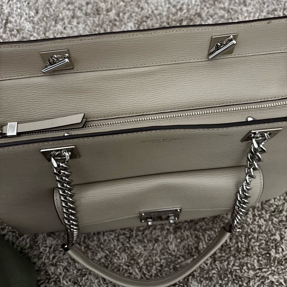 Henri Bendel stone  Waldorf leather chain nwot tote  bags - Picture 8 of 13